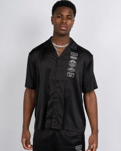 Black 2.0 Badge Resort Shirt