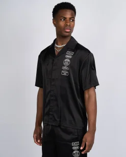Black 2.0 Badge Resort Shirt