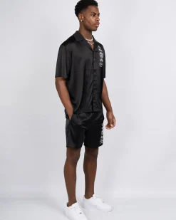 Black 2.0 Badge Resort Shirt