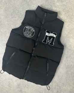 Black Academy Badge Gilet