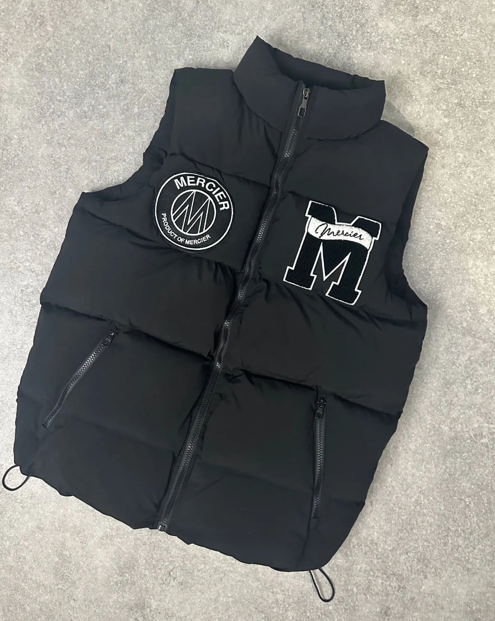 Black Academy Badge Gilet