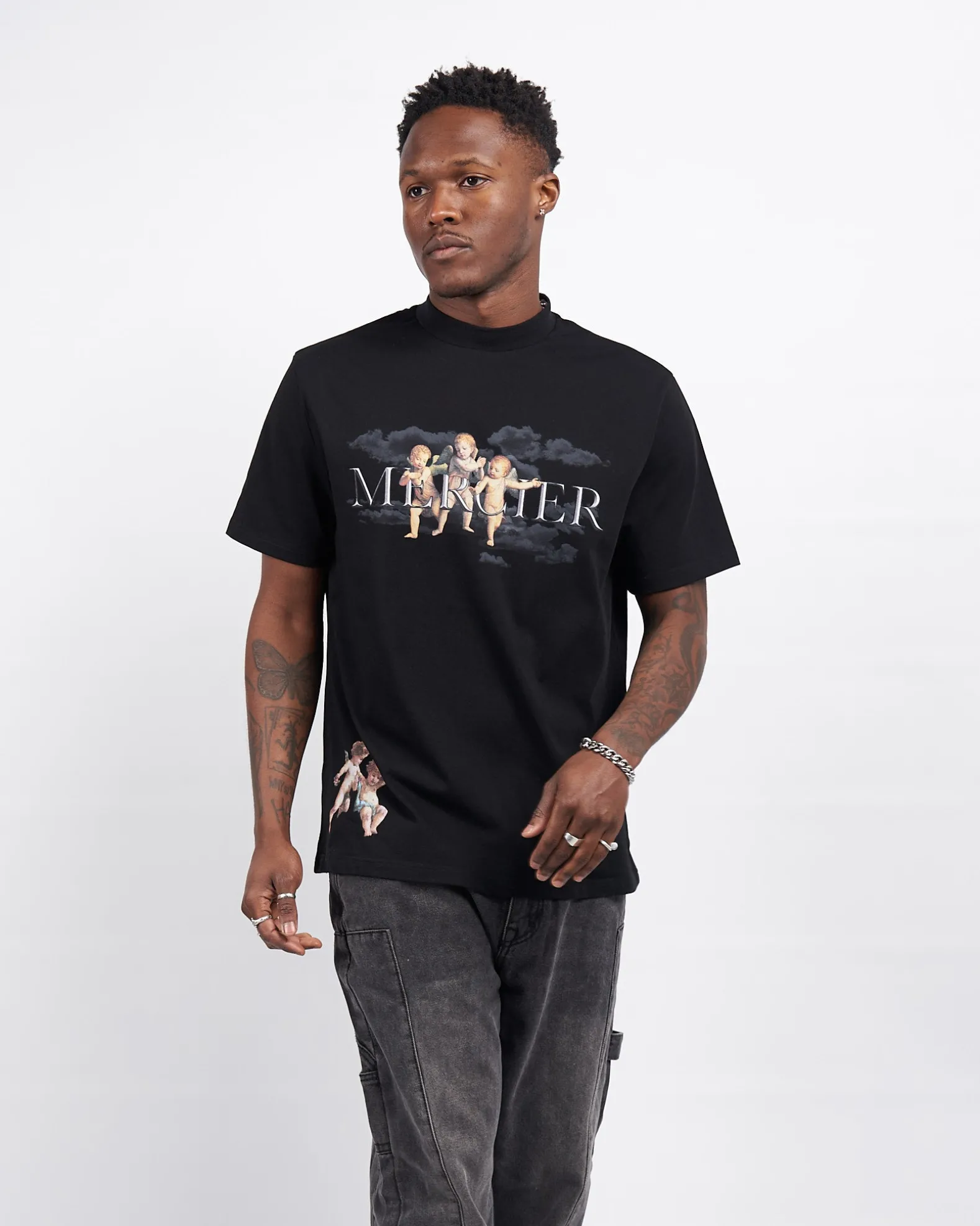 Black Angelo Relaxed Tshirt