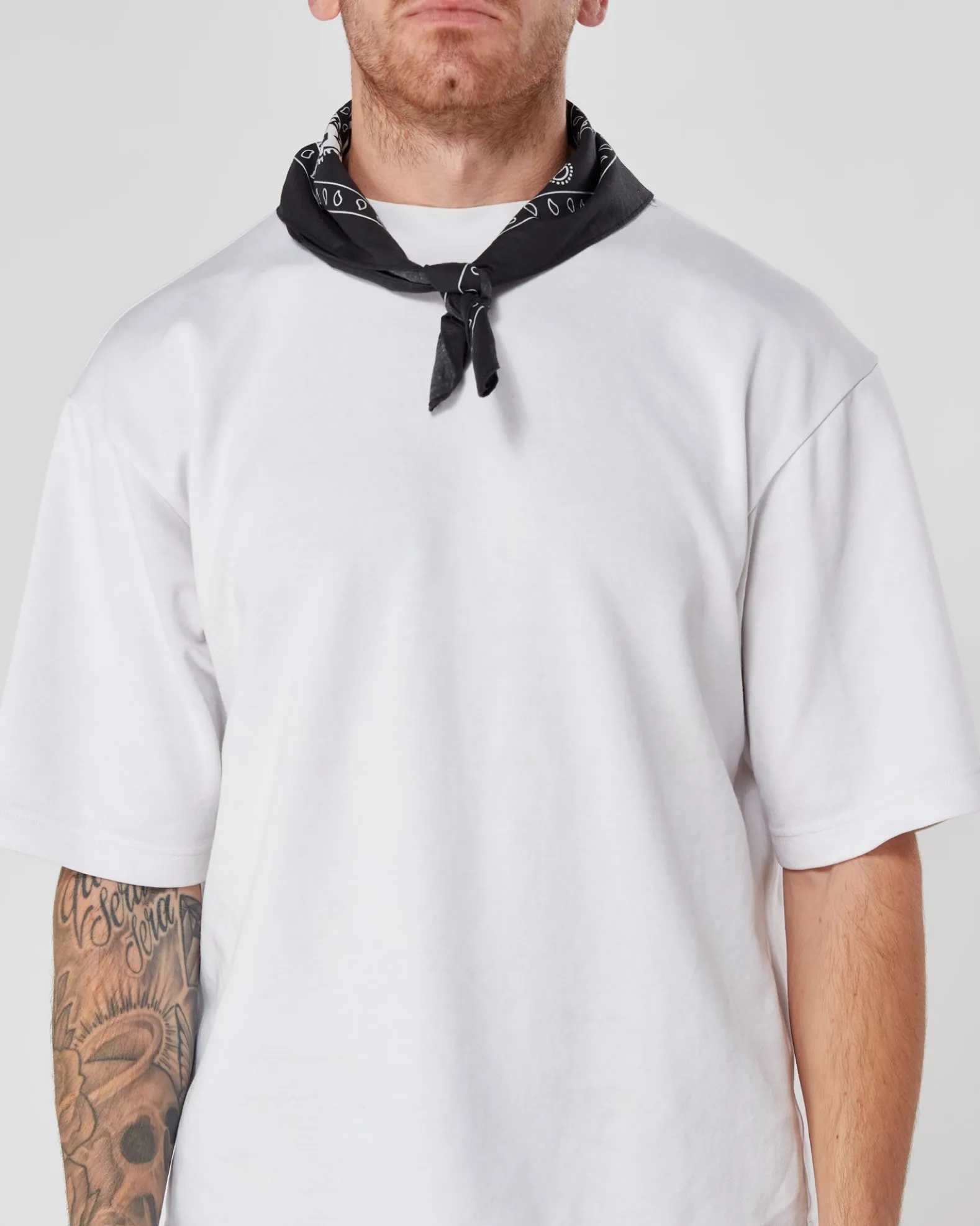 Black Badge Paisley Bandana