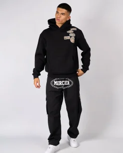 Black Camo OG Badge Relaxed Hoodie
