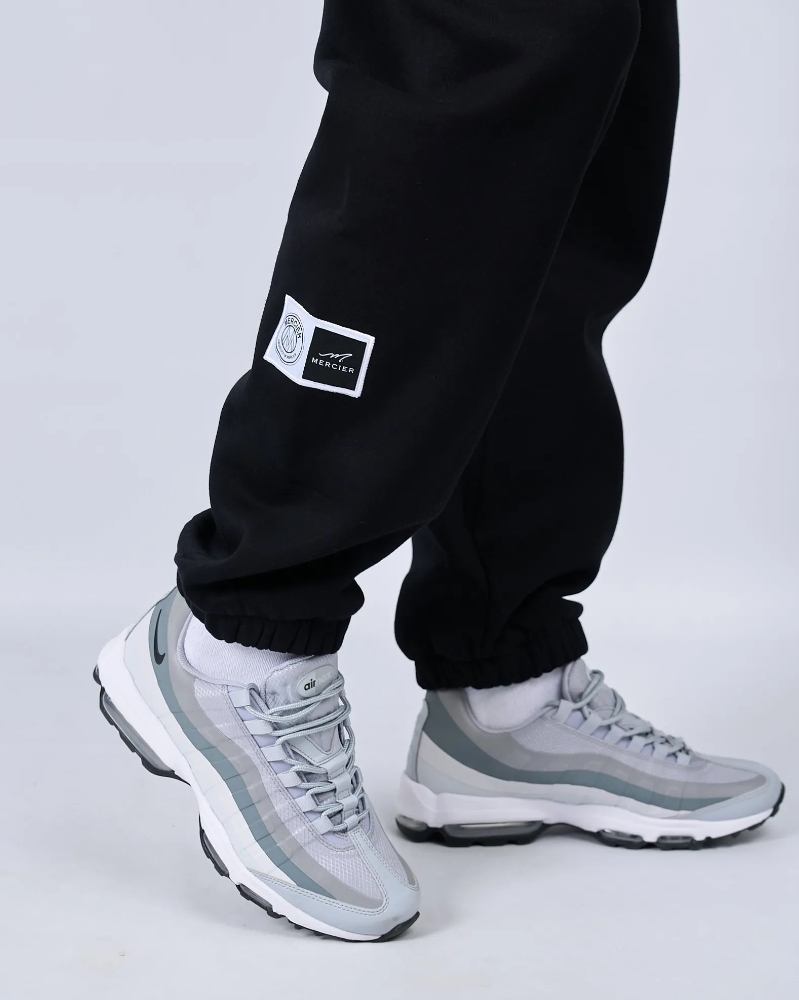 Black Grey Caruso Joggers