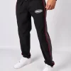 Black Grey Maison Racer Track Pants