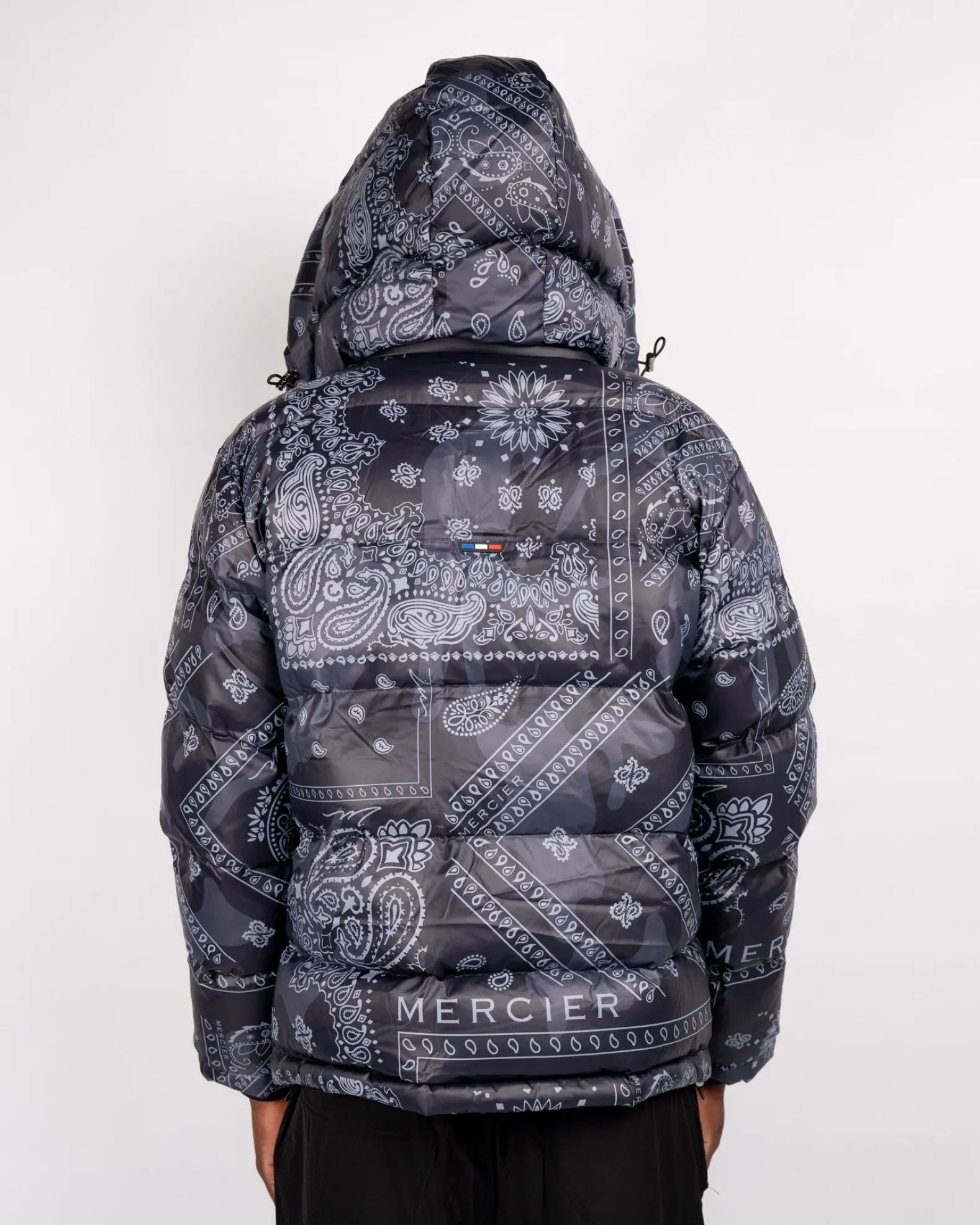 Black Grey Paisley Mercier Jacket