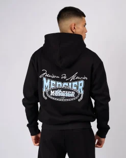 Black Maison De Mercier Zip Hood
