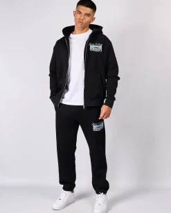 Black Maison De Mercier Zip Hood