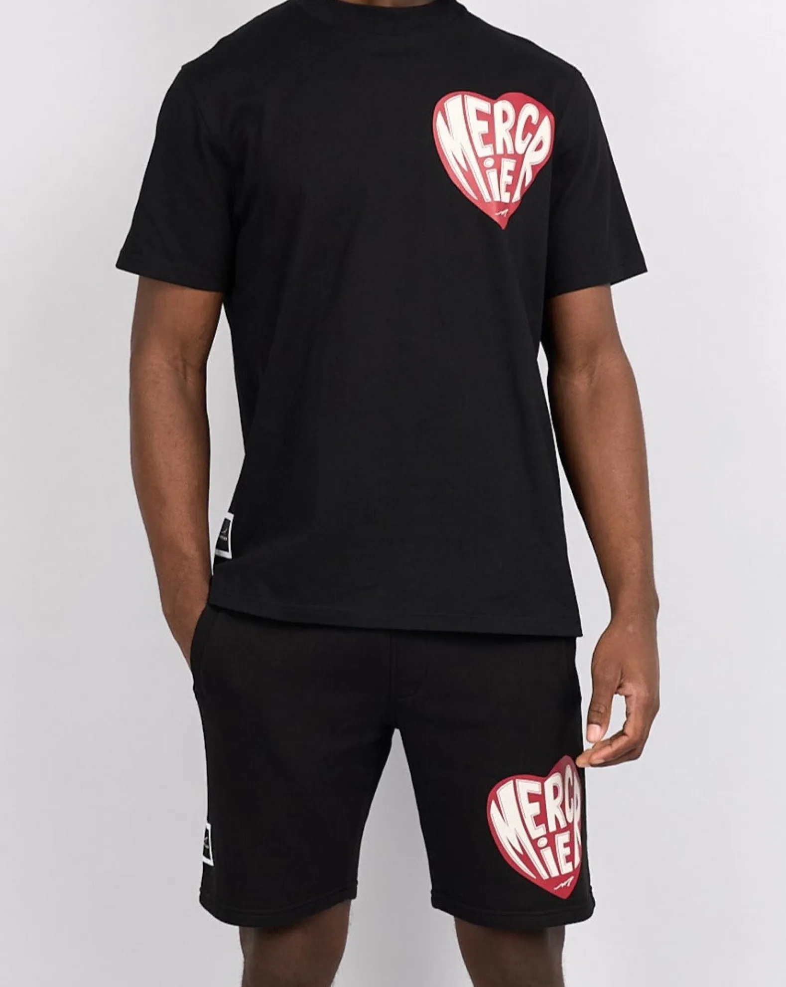 Black Mercier Heart Tshirt
