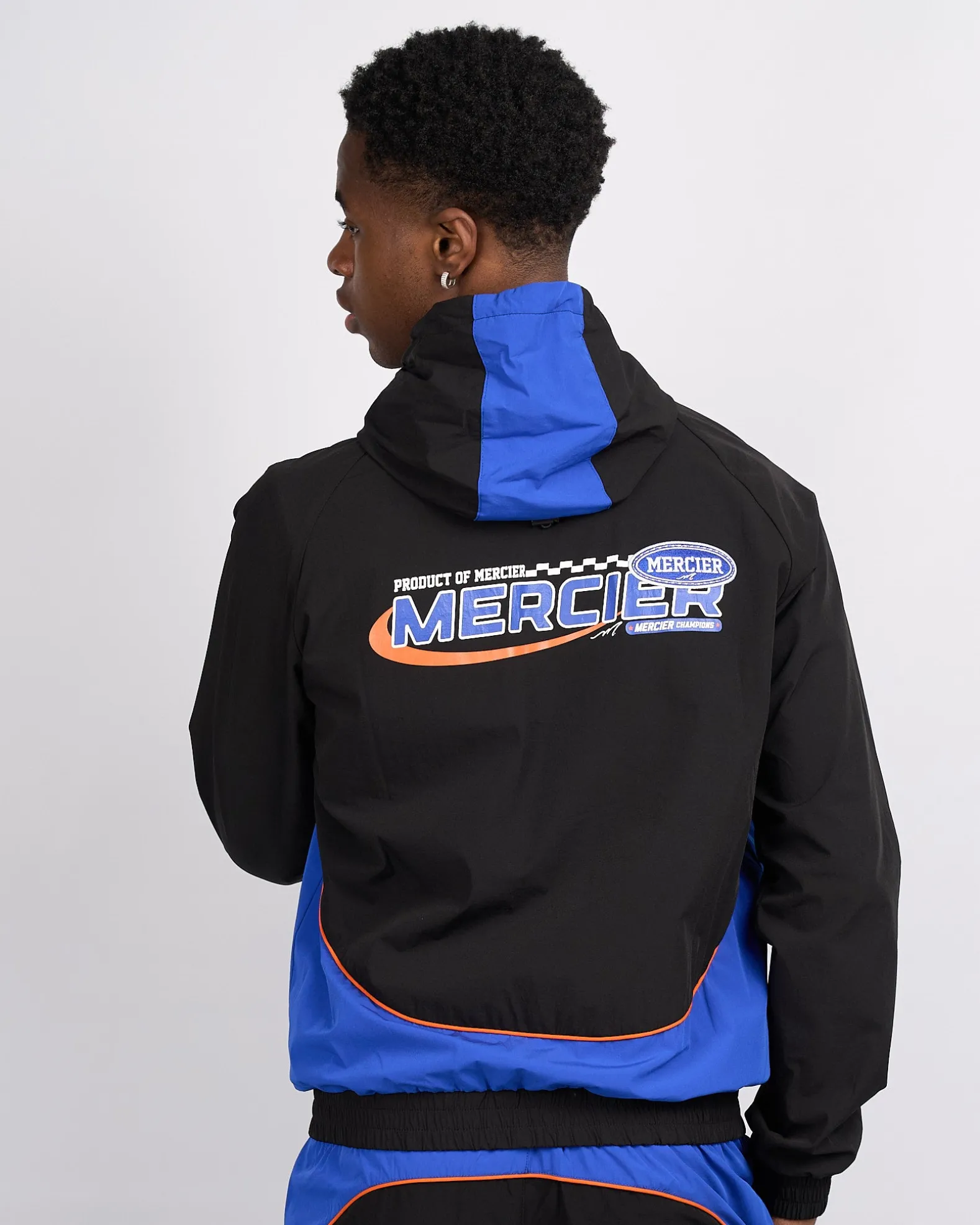 Black Mercier Maison Racer Track Top
