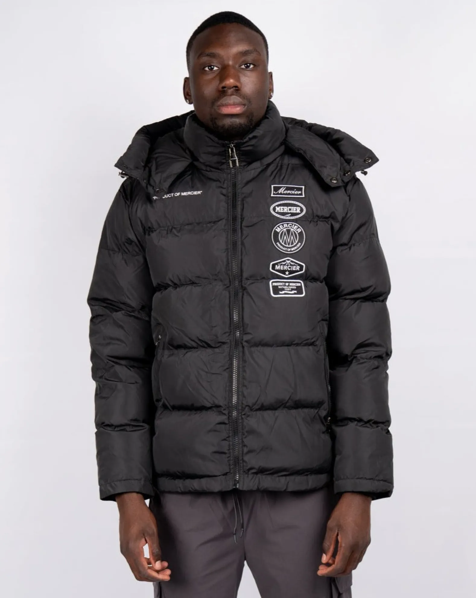 Black Mercier Mono Hybrid Jacket
