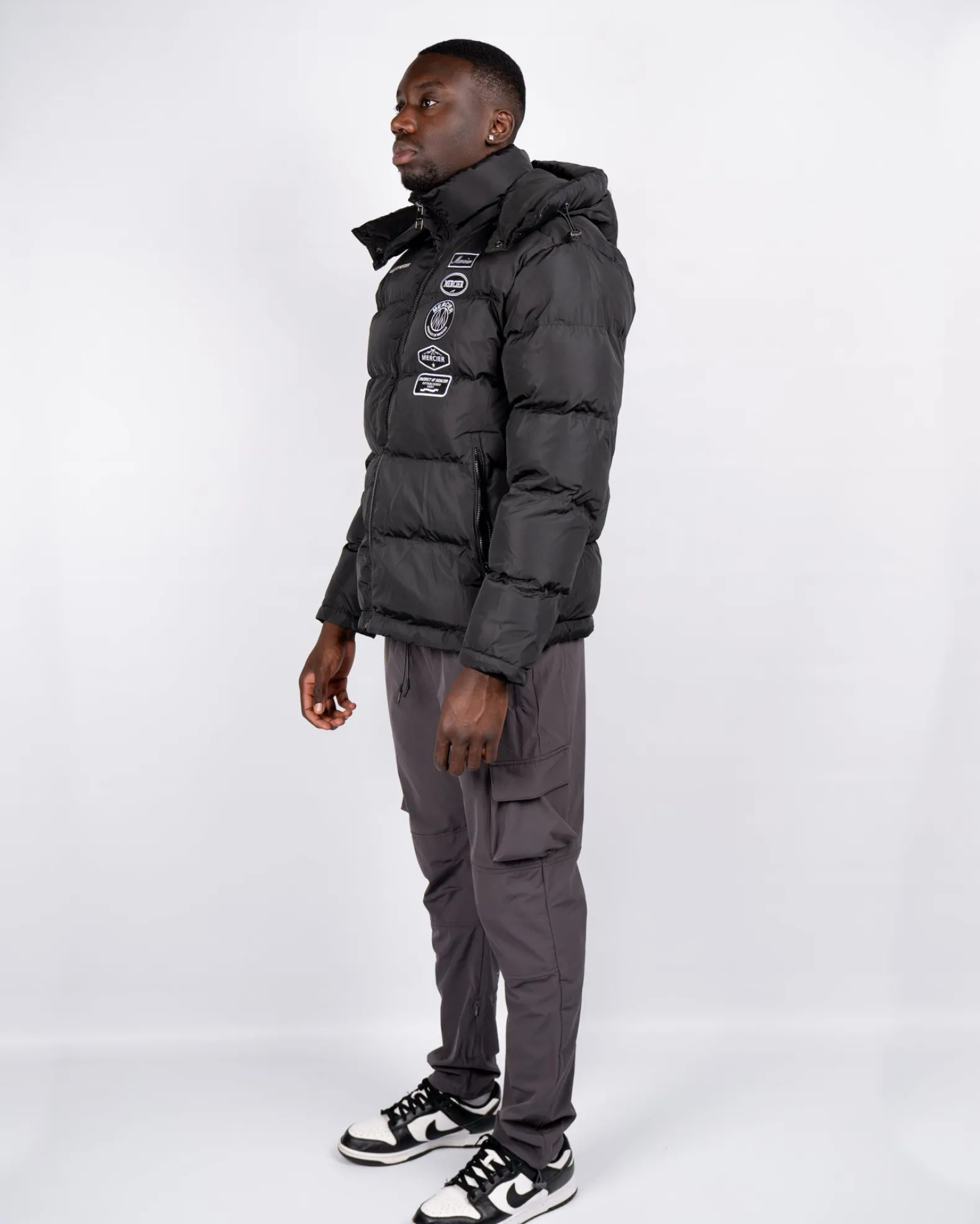 Black Mercier Mono Hybrid Jacket