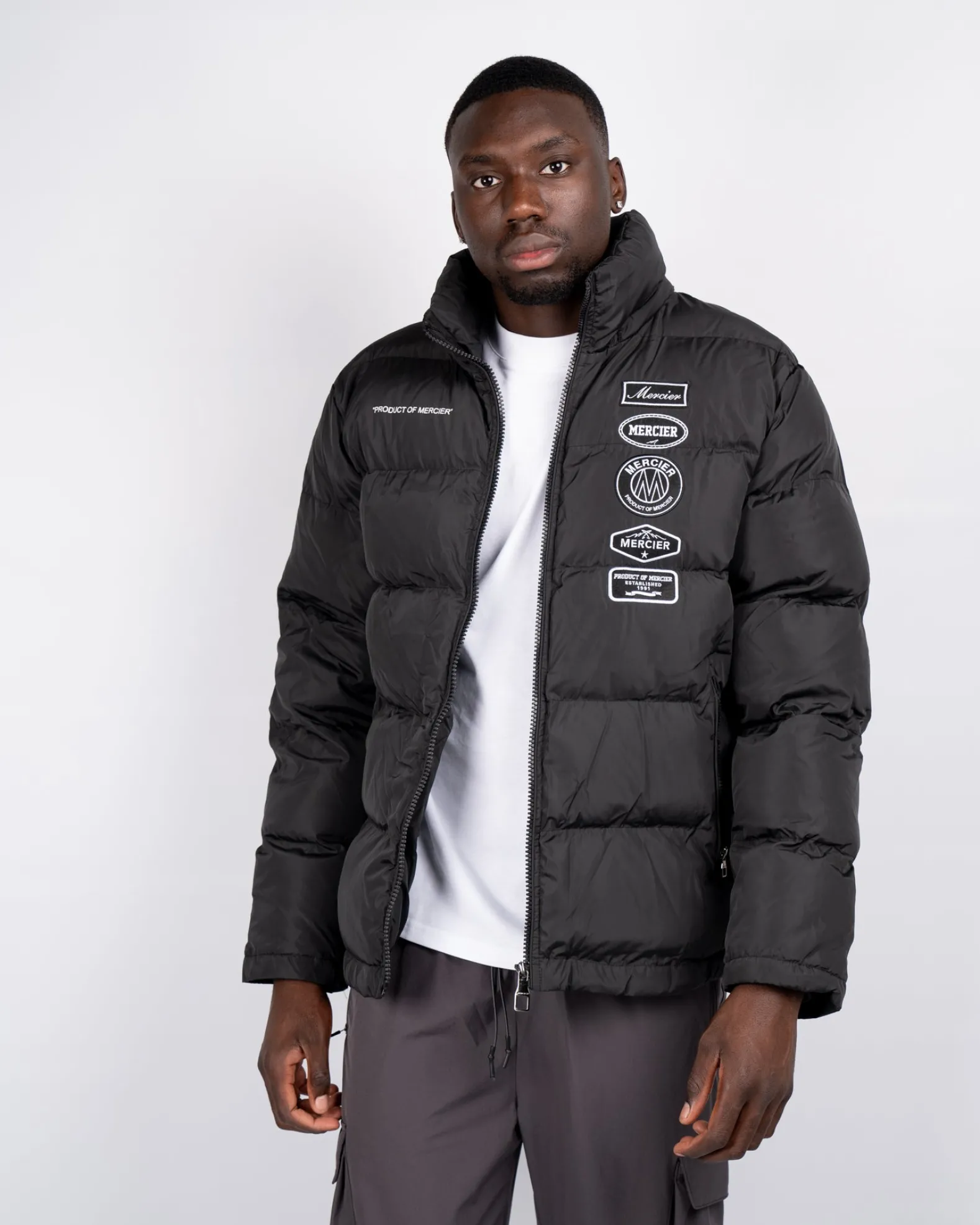 Black Mercier Mono Hybrid Jacket