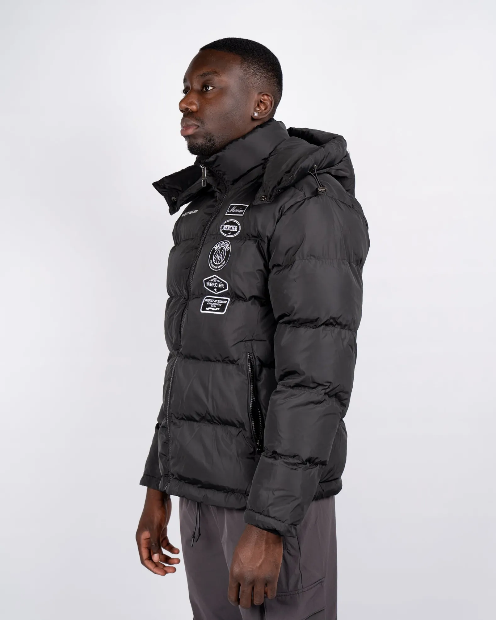 Black Mercier Mono Hybrid Jacket