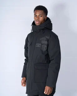 Black Mercier Parka Coat (SOLD OUT)