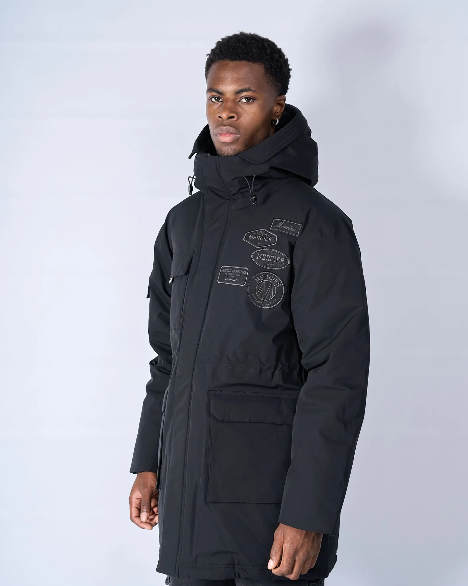 Black Mercier Parka Coat (SOLD OUT)