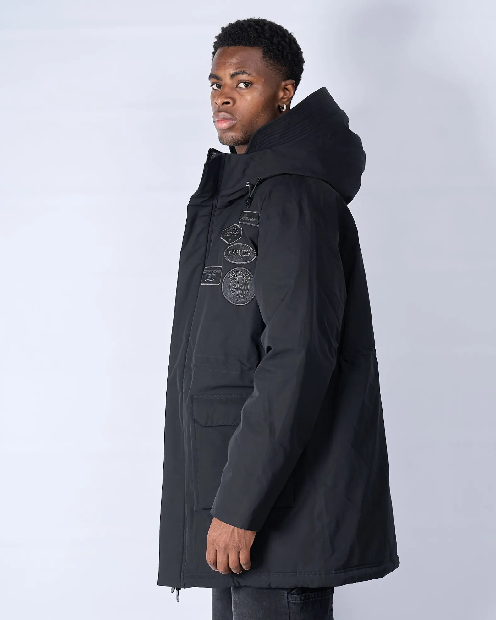 Black Mercier Parka Coat (SOLD OUT)