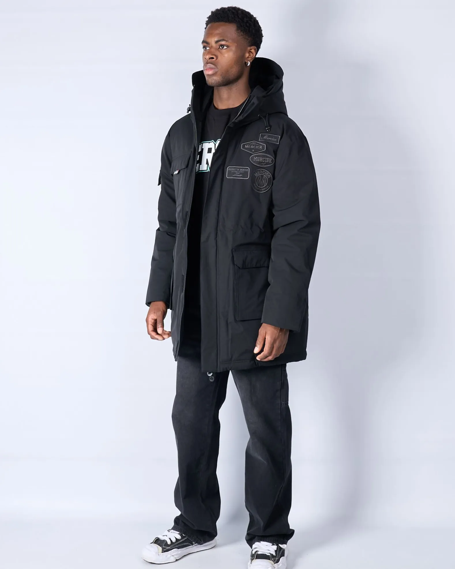 Black Mercier Parka Coat (SOLD OUT)