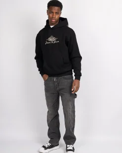 Black Mercier Round Up Hoodie