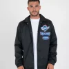 Black Mercier World Coach Jacket