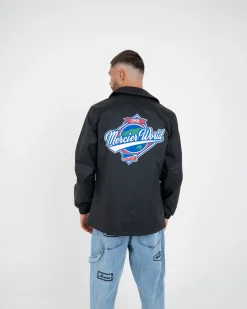 Black Mercier World Coach Jacket