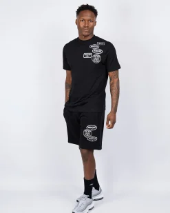 Black Mono Badge Mercier Tshirt