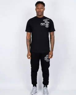 Black Mono Badge Mercier Tshirt