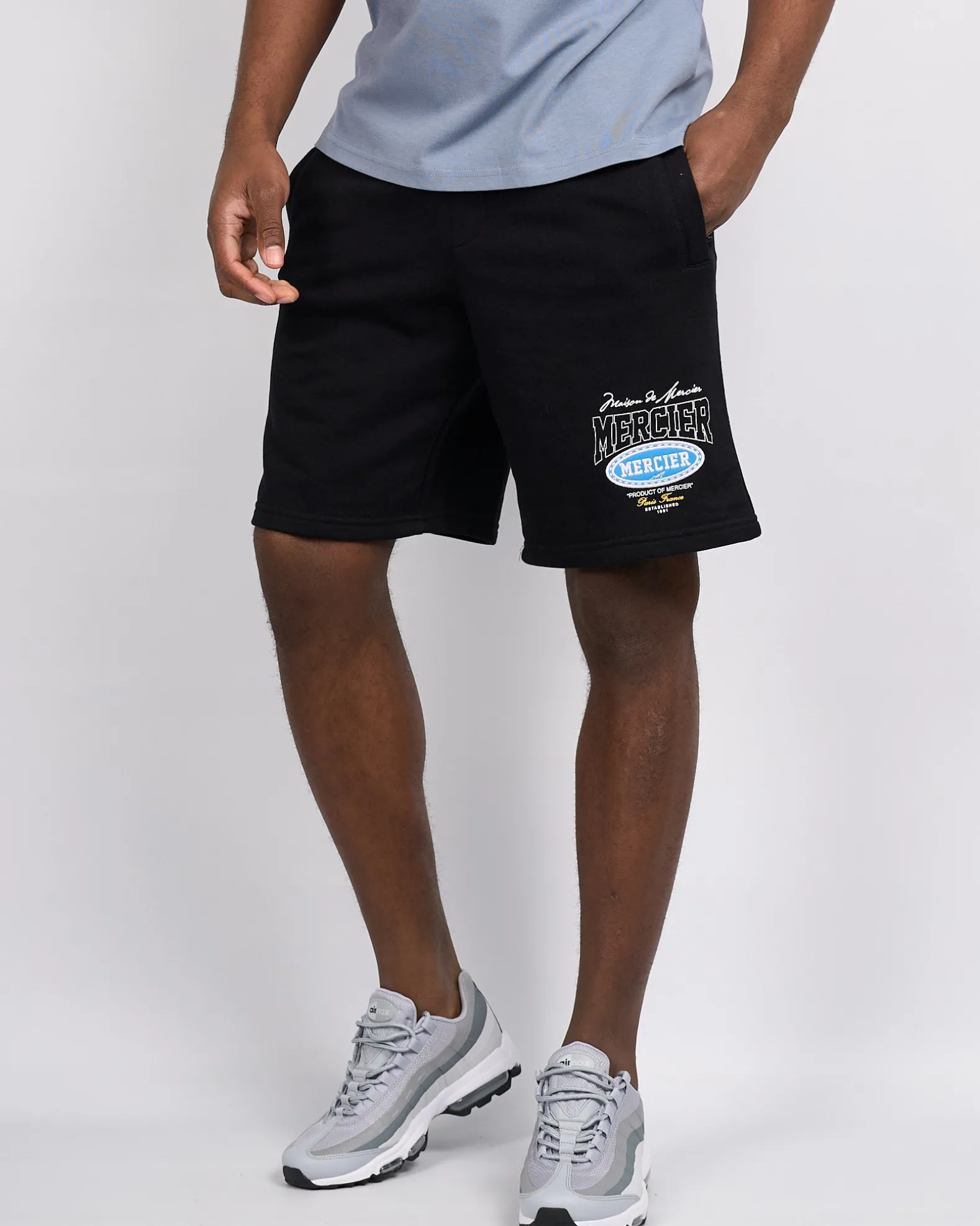 Black Multi Tour Shorts