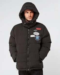 Black OG Badge Puffer Jacket