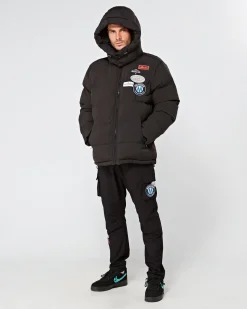 Black OG Badge Puffer Jacket