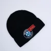 Black OG Badge Ribbed Beanie