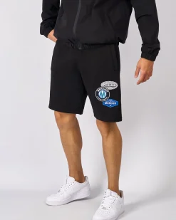 Black OG Mercier Badge Shorts