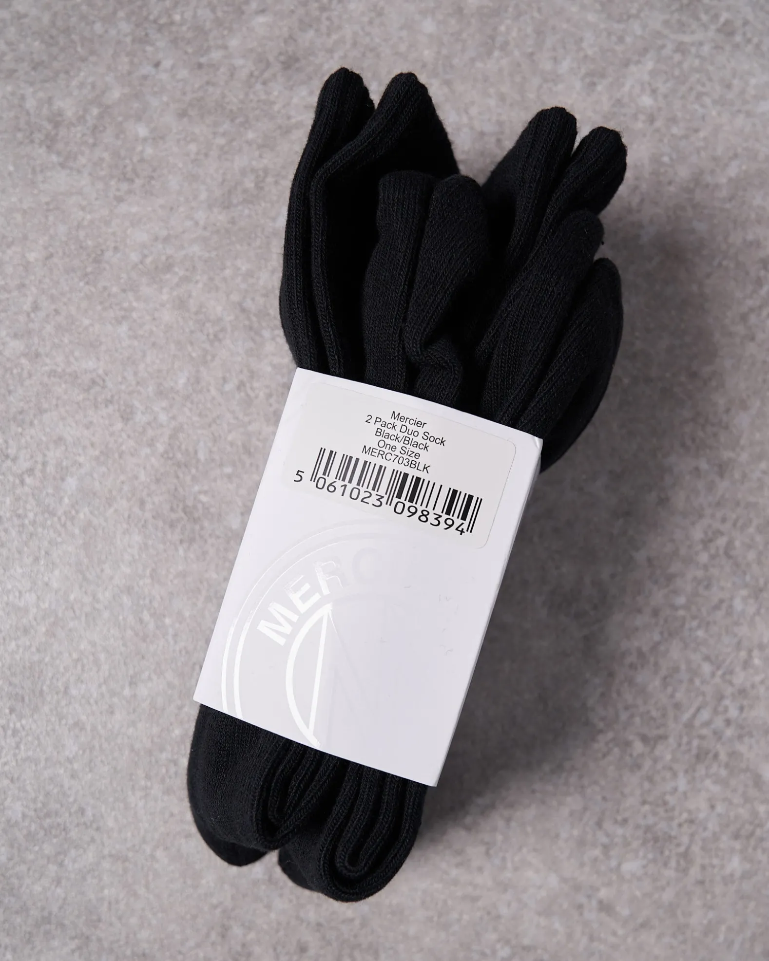 Black Signature Mercier 2pack Socks