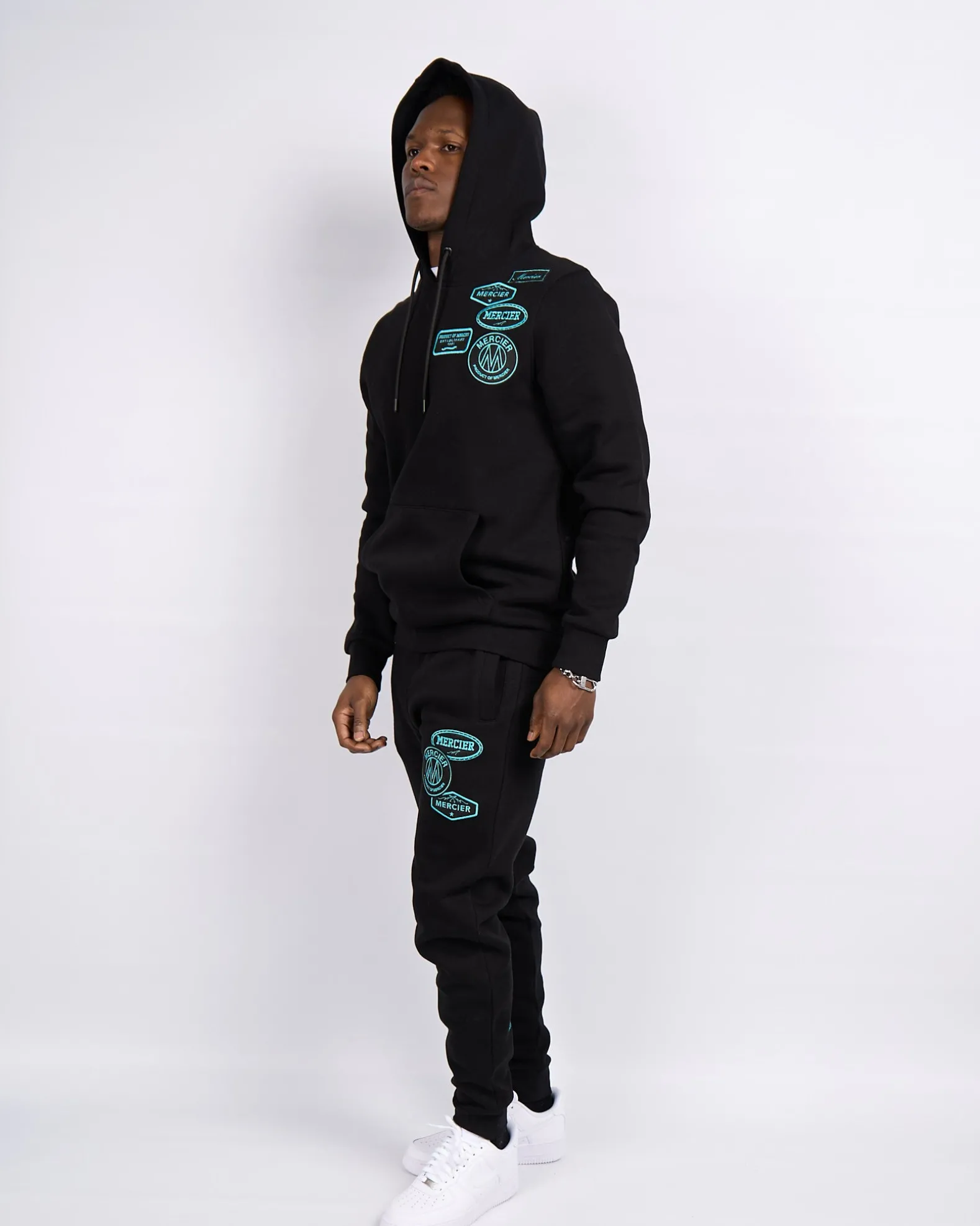 Black Tiffany OG Badge Hoodie