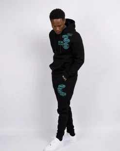 Black Tiffany OG Badge Joggers