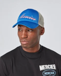 Blue Grey Signature Foam Trucker