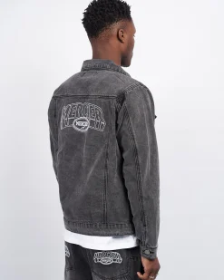 Charcoal Court Denim Jacket