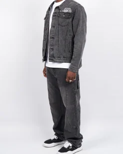 Charcoal Court Denim Jacket