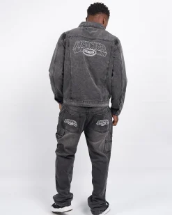 Charcoal Court Denim Jacket