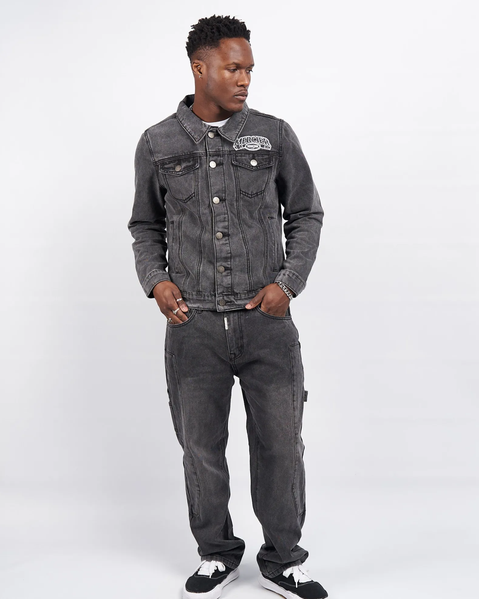 Charcoal Court Relaxed Jeans