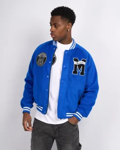Cobalt Mercier Baseball Jacket