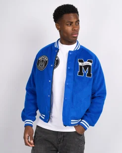 Cobalt Mercier Baseball Jacket