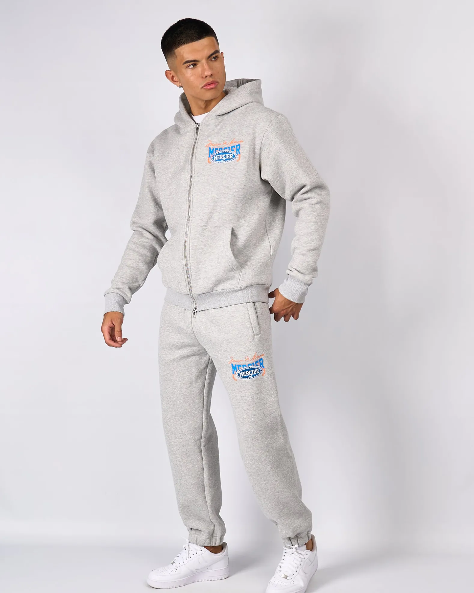Grey Marl Masion De Mercier Jogger
