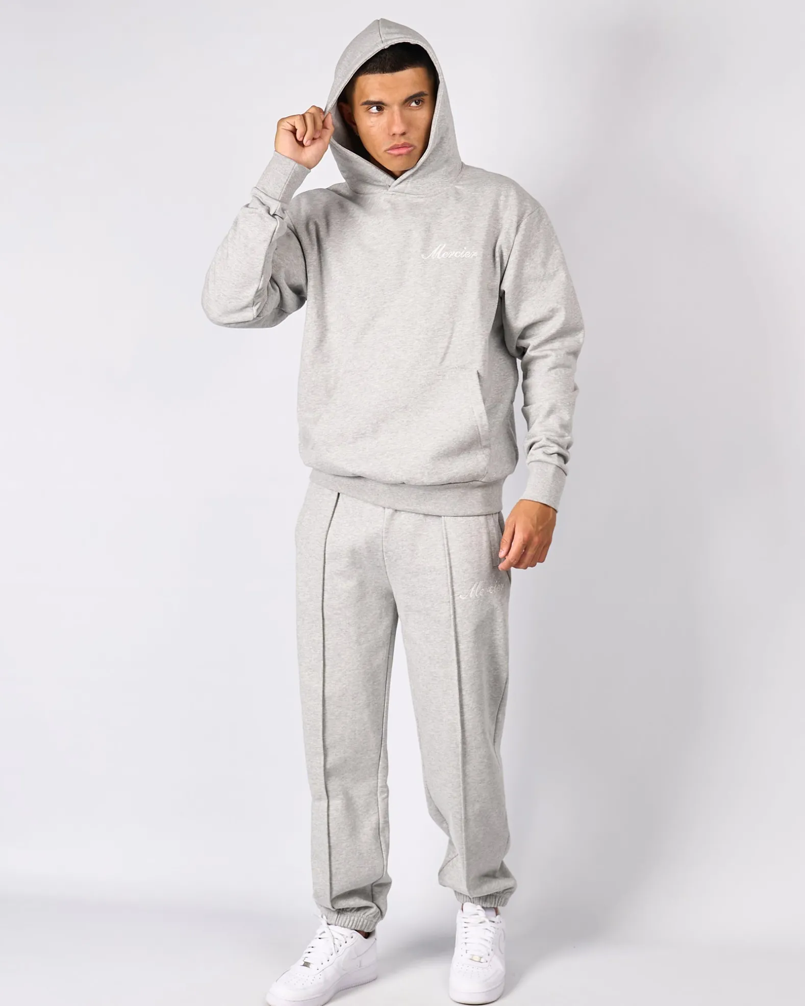 Grey Marl Mercier Authenticity Hoodie
