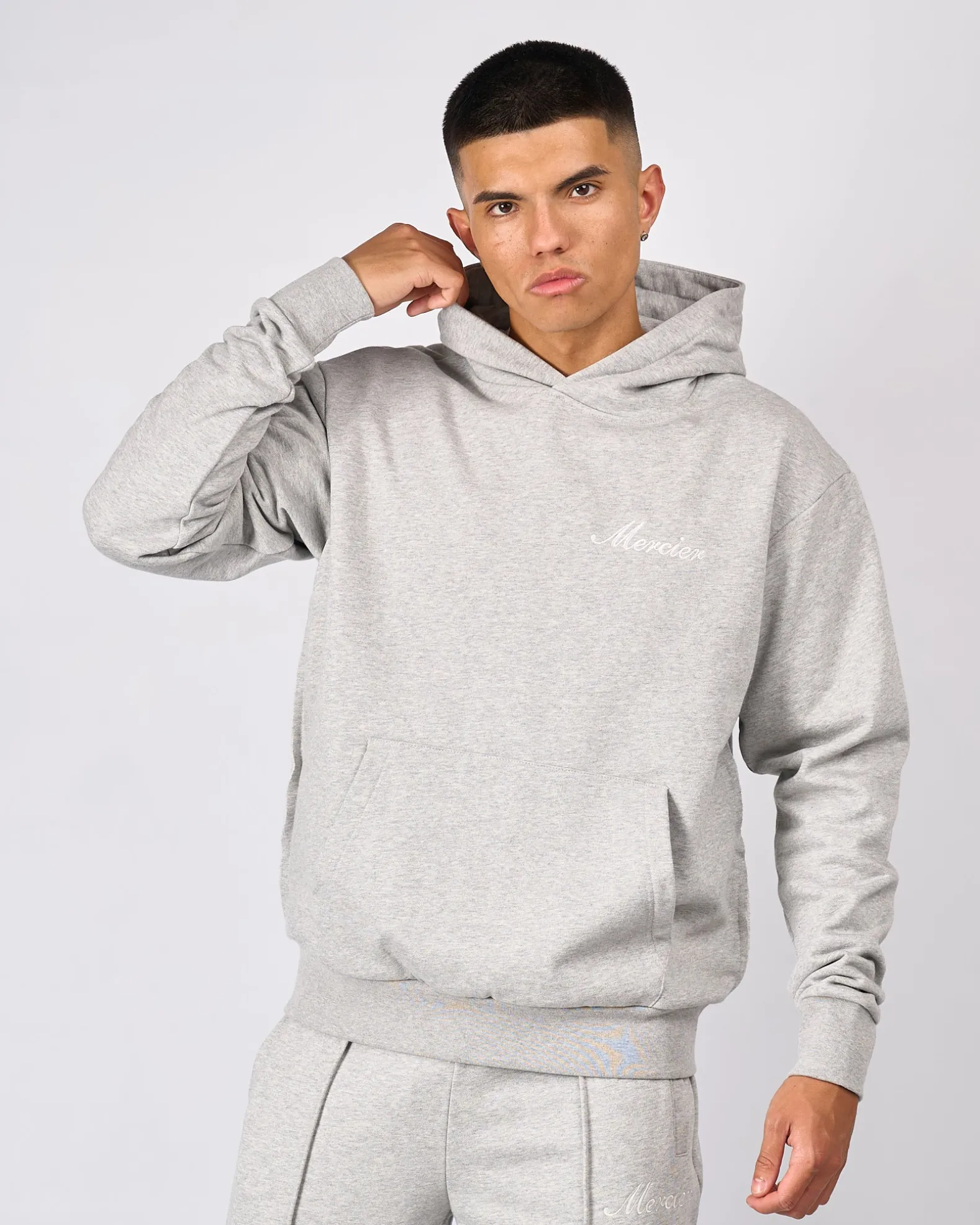 Grey Marl Mercier Authenticity Hoodie