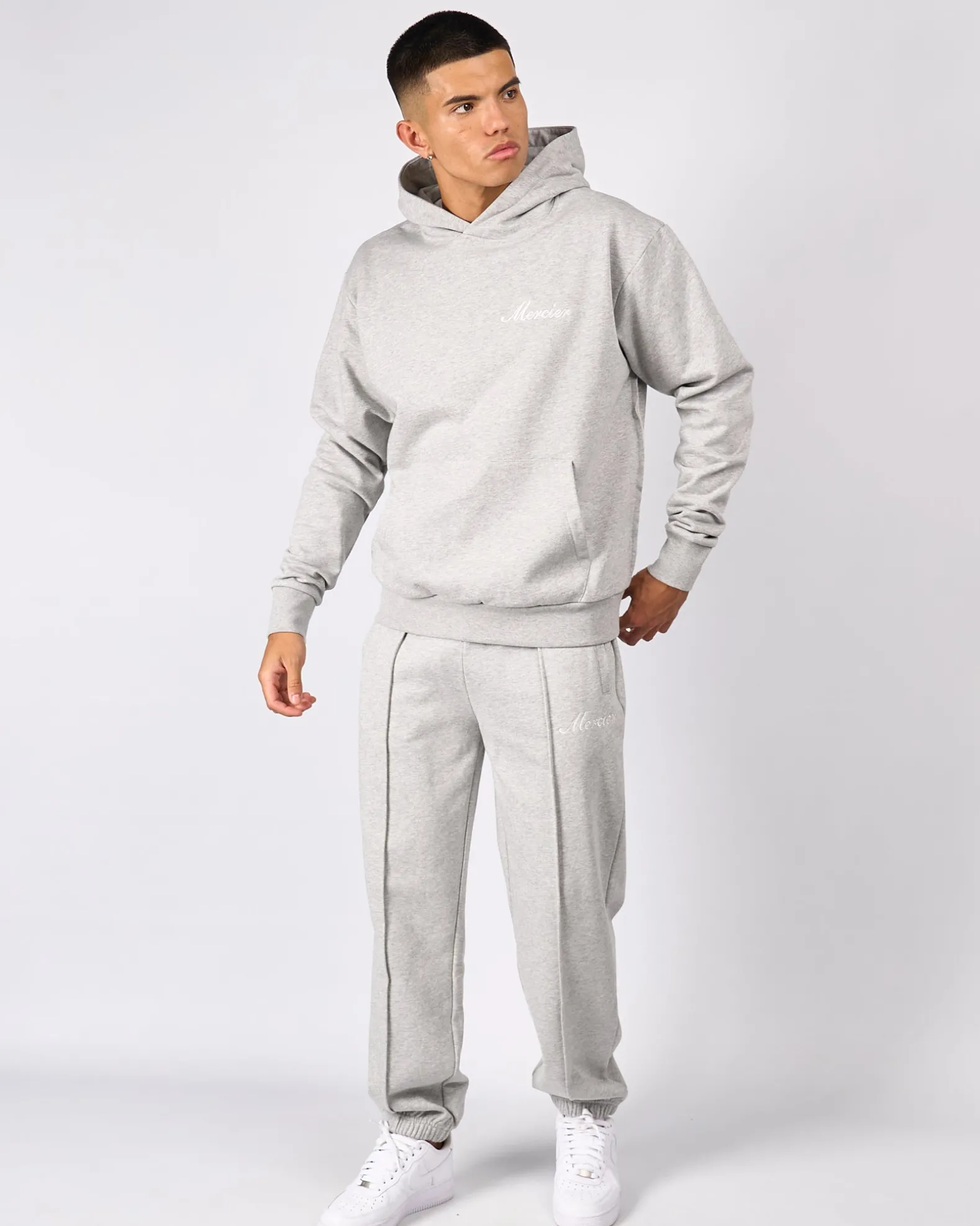 Grey Marl Mercier Authenticity Hoodie