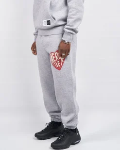 Grey Marl Mercier Heart Joggers