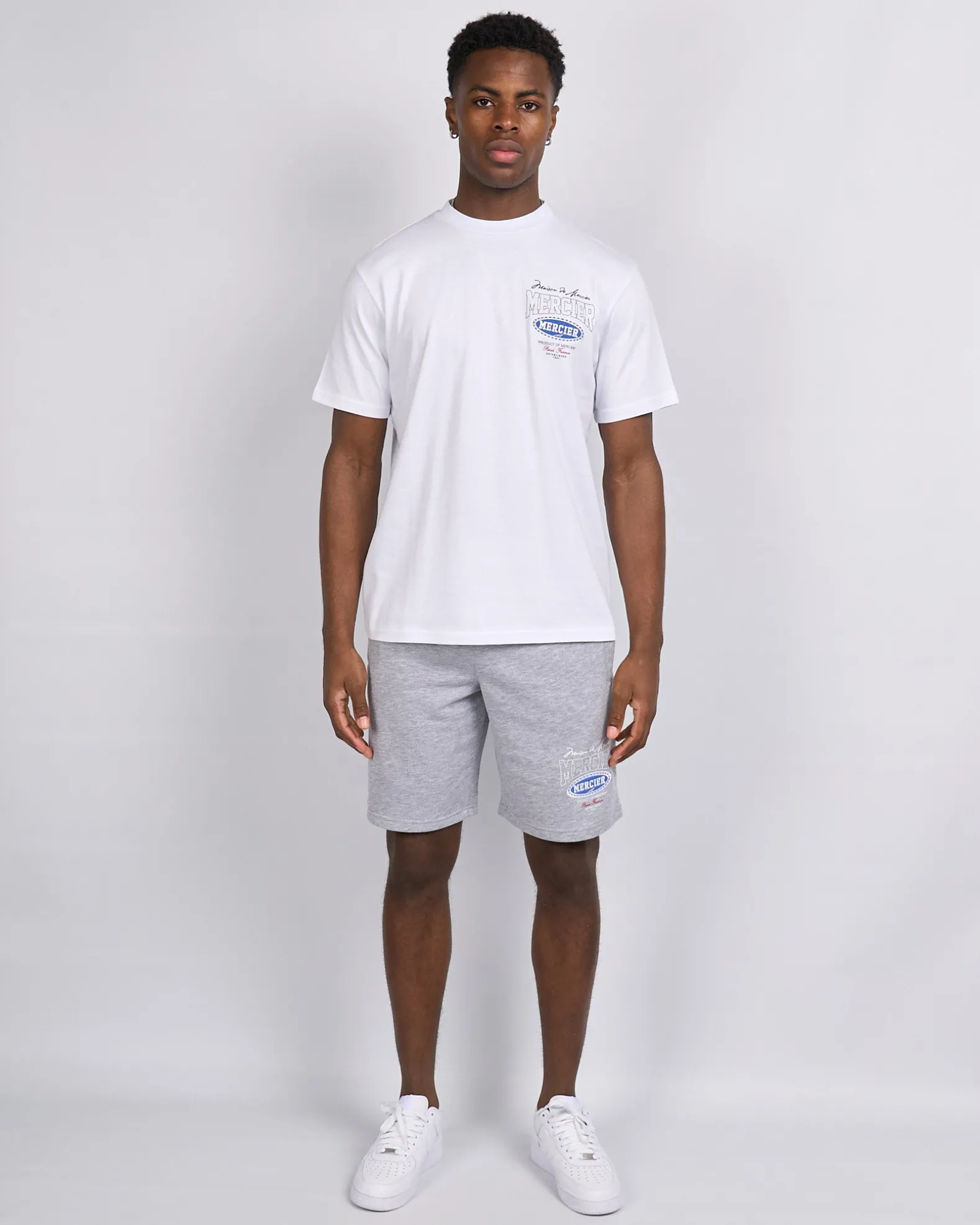 Grey Marl Multi Tour Shorts