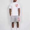 Grey Mercier Heart Shorts